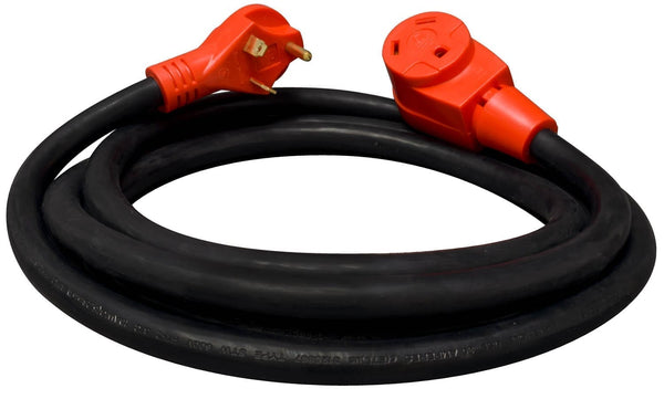 Mighty Cord 30Amp Extension Cord with Handle, 10′, Red, Boxed