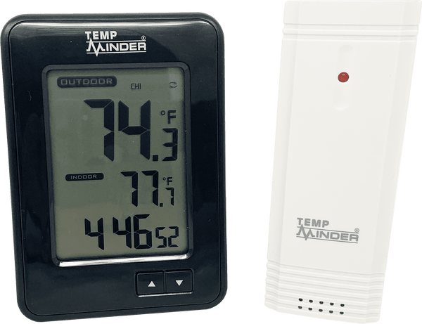 Valterra TempMinder Compact Wireless Thermometer w/Clock – MRI-200MX