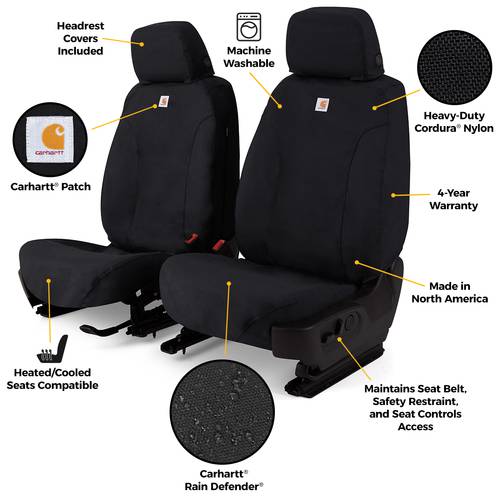 Covercraft Carhartt Super Dux Seat Covers SSC3457COBK