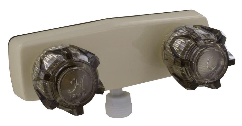 Phoenix, Shower Valve, Vacuum Breaker, Biscuit With Smoke Acrylic Knob Handles