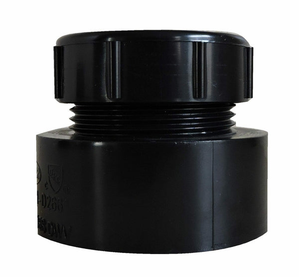 Valterra DWV Trap Adapter, Male, 1-1/2″ Slip Joint x Hub