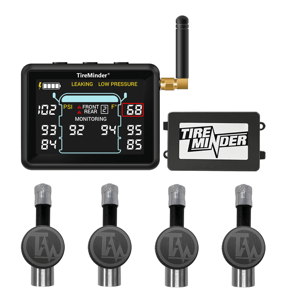 Valterra TireMinder i10 with 4 Flow Through Transmitters