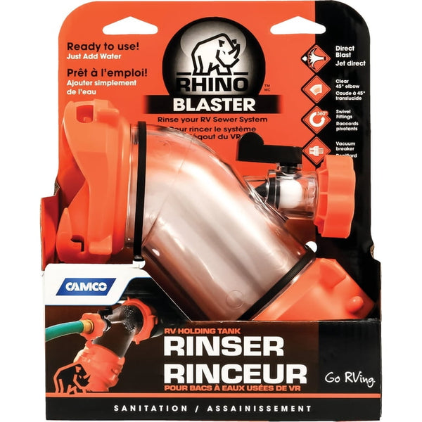 Camco RhinoFLEX Rhino Blaster Adapter for Rinsing RV Holding Tanks ...