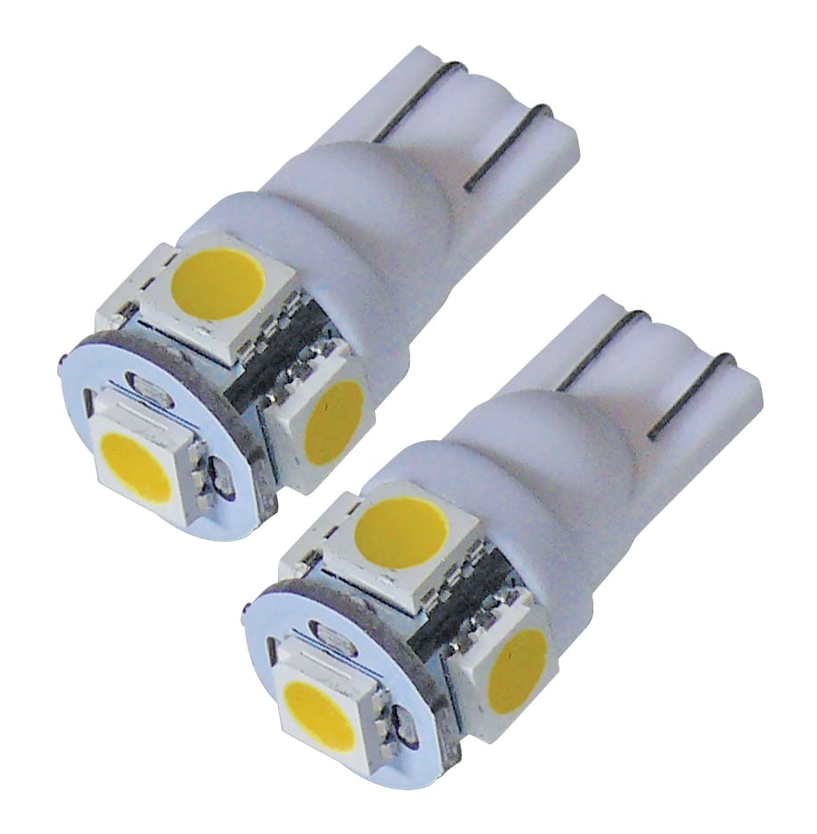 Valterra LED Tower Bulb (194), Multidirectional, 95LUM, 3500K, .08A, 2 Pack