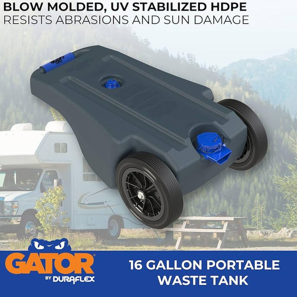 Duraflex Gator 16 Gallon Portable Waste Tank (21901G)