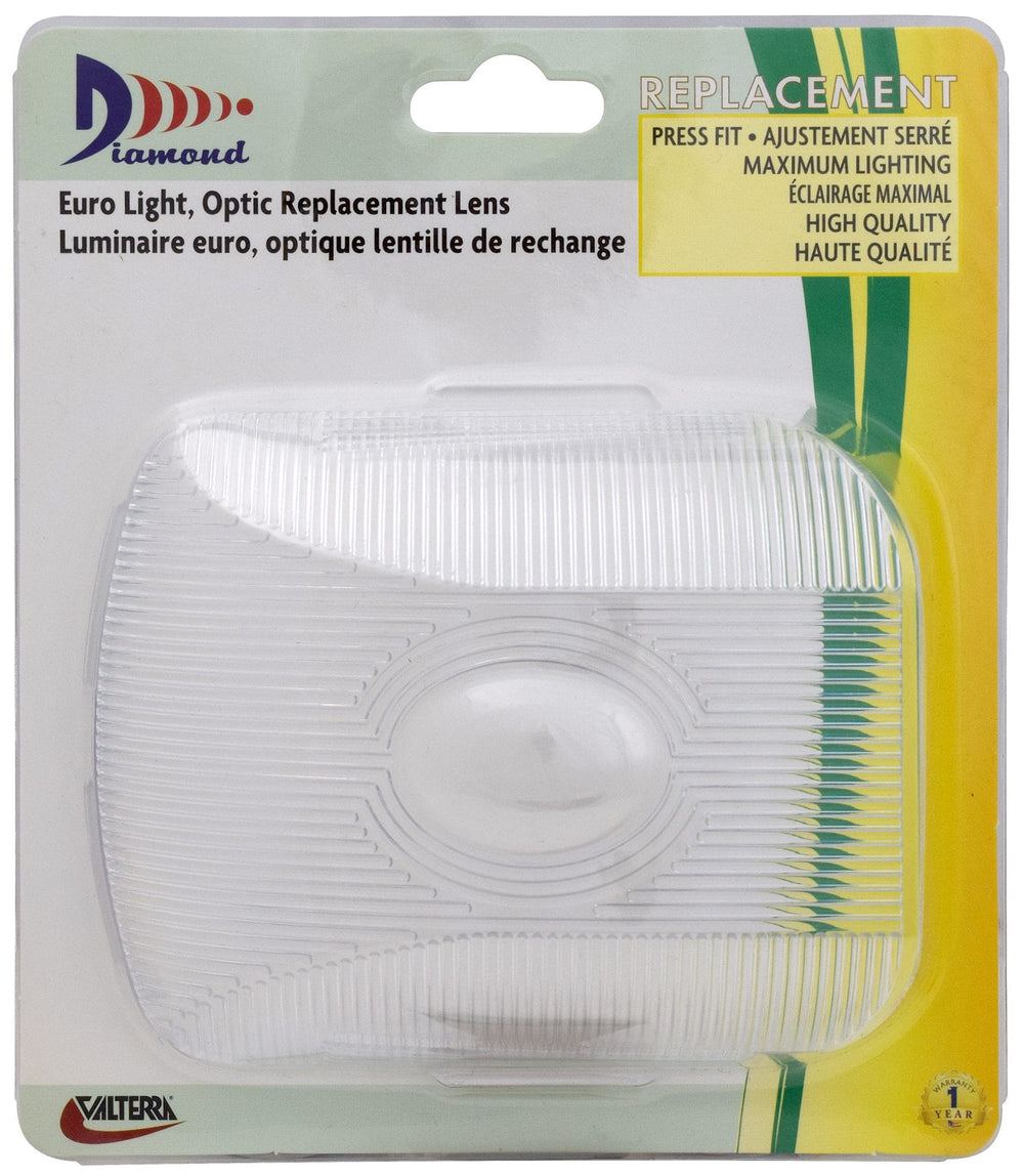 Valterra Lens Replacement, Dome – Eurostyle , Clear Acrylic (fits both single/double)