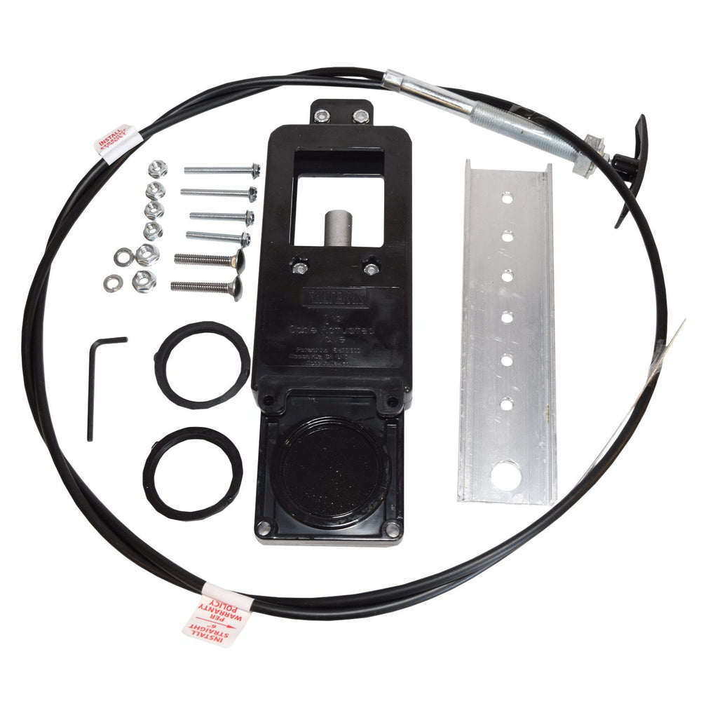 Valterra Ext Cable Kit w/Handle & 1-1/2″ Valve, 72″, Boxed