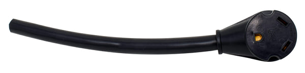 Mighty Cord 30 Amp Female Pigtail End, 12″, Carded