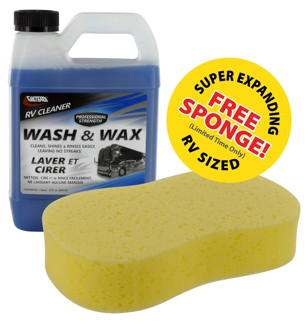 Valterra RV Wash & Wax, 64 oz. Bottle