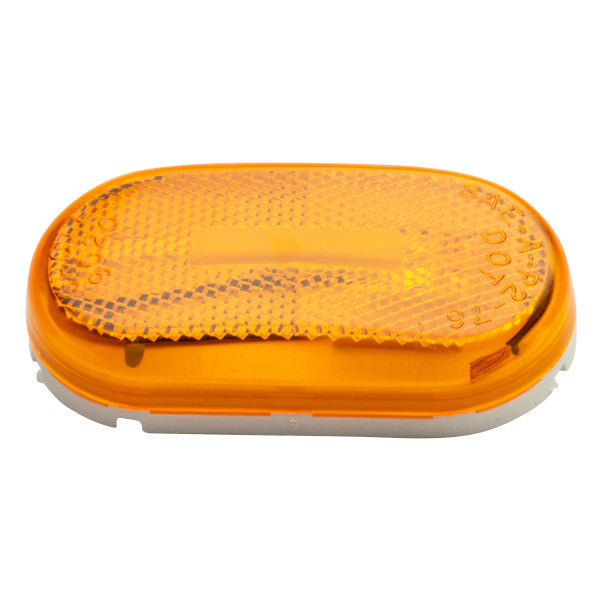 Grote 46713-5 Single-Bulb Oval Clearance Marker Light, Built-in Reflector