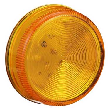 LED Marker/ Clearance, P2, Round, Kit, 2.5″, amber, Viz Pack