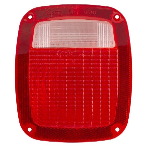 Grote 91302 Stop Tail Turn Replacement Lenses, Red
