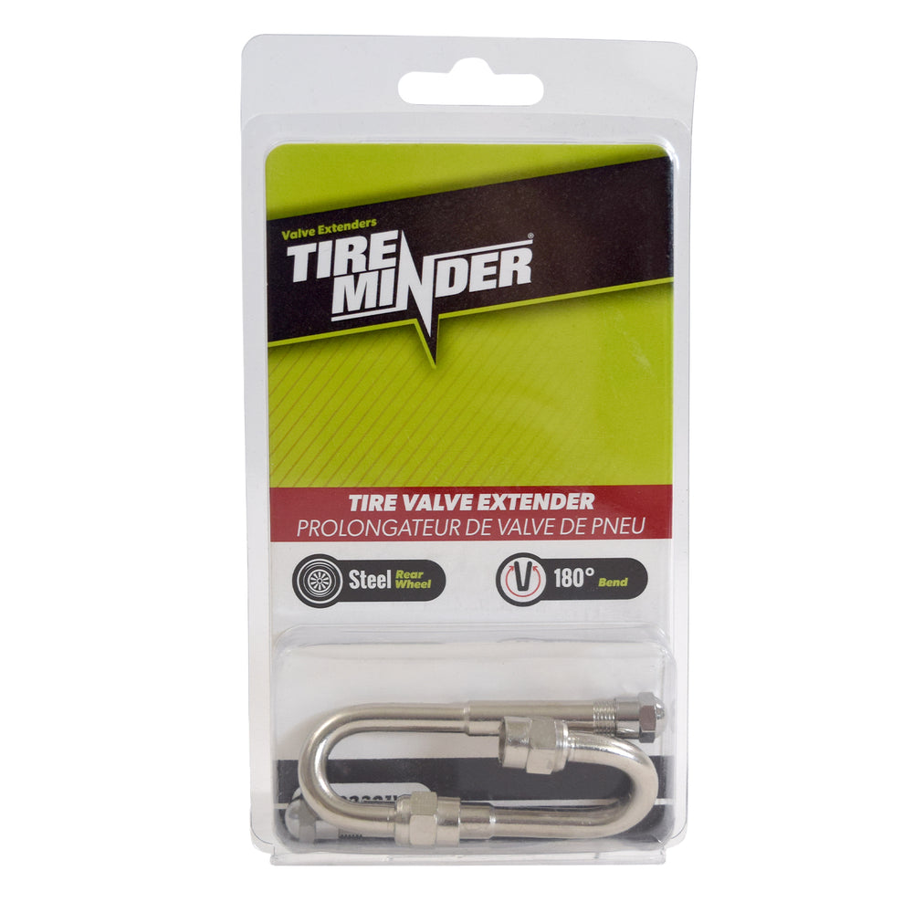 Valterra TireMinder® Angled Valve Extender, 180°, 2 pack