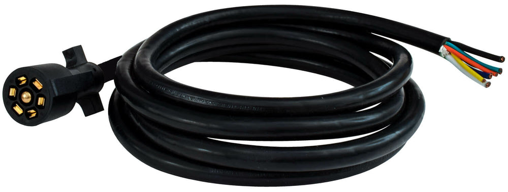 Mighty Cord 7-Way Trailer Cord, 10′, Bulk