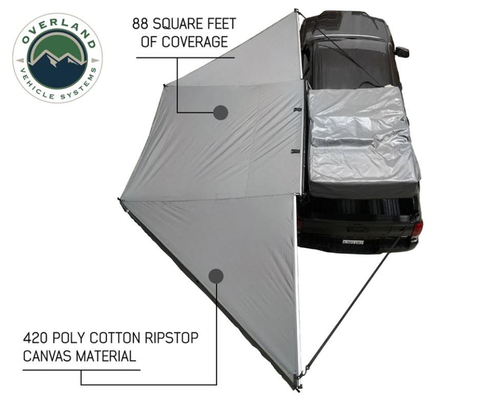 Overland Vehicle Systems Travel Cover for HD Nomadic 270 Awning Passenger Side 18179909