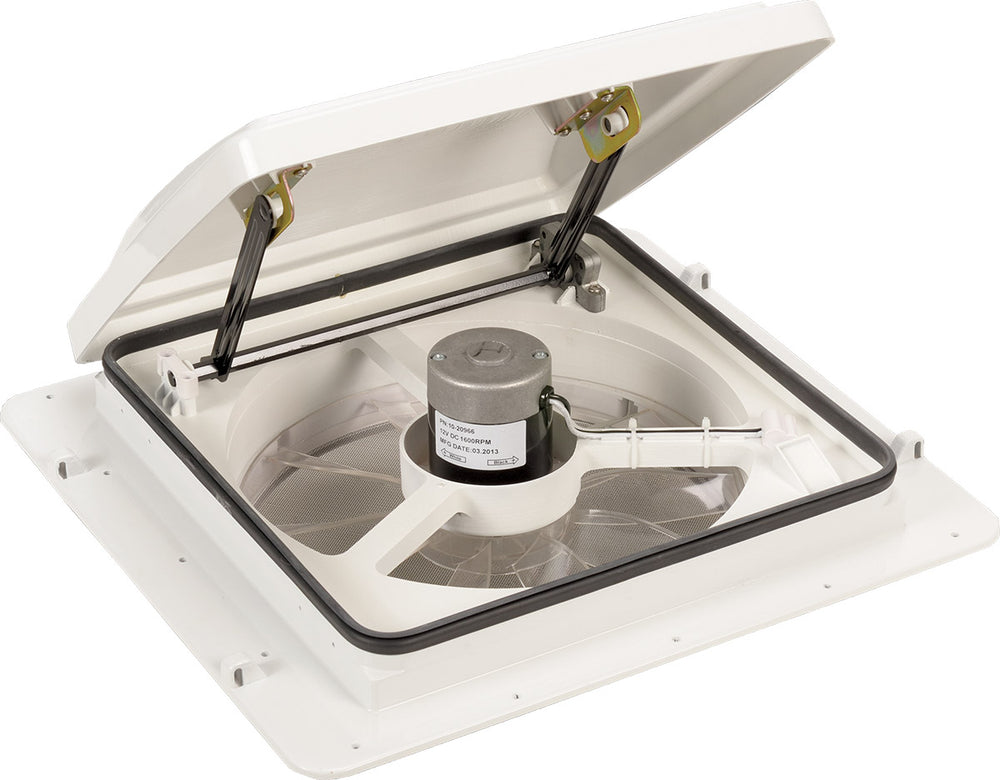 Maxxfan Plus (White 10 Speed) RV Ceiling Fan