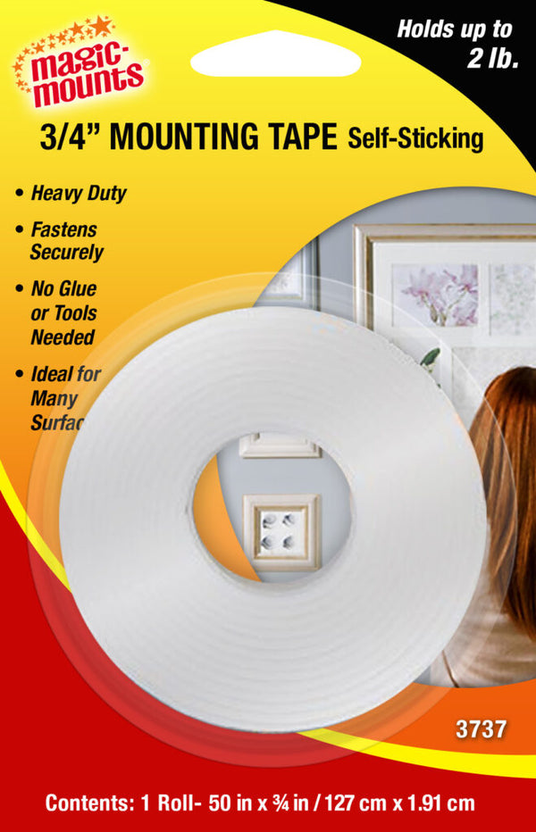Magic Mounting Tape--Heavy Duty-3/4" x 50" #3737