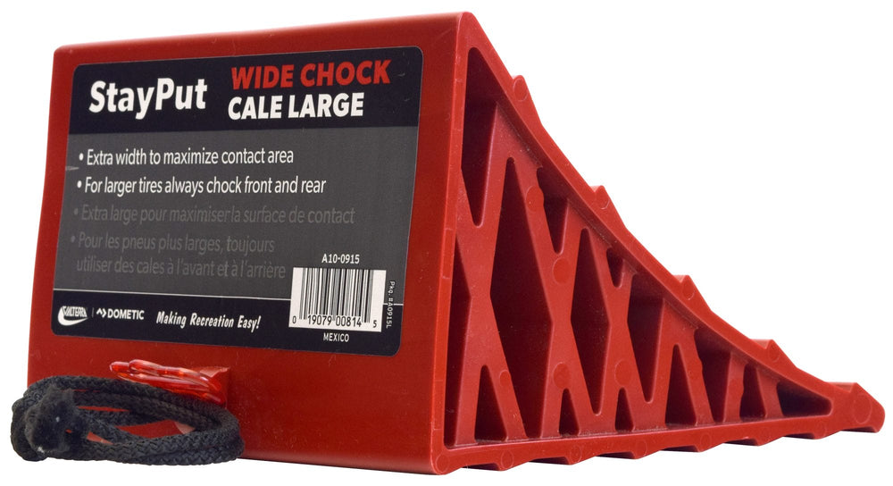 Valterra StayPut Wide Chock – 5-3/4” wide