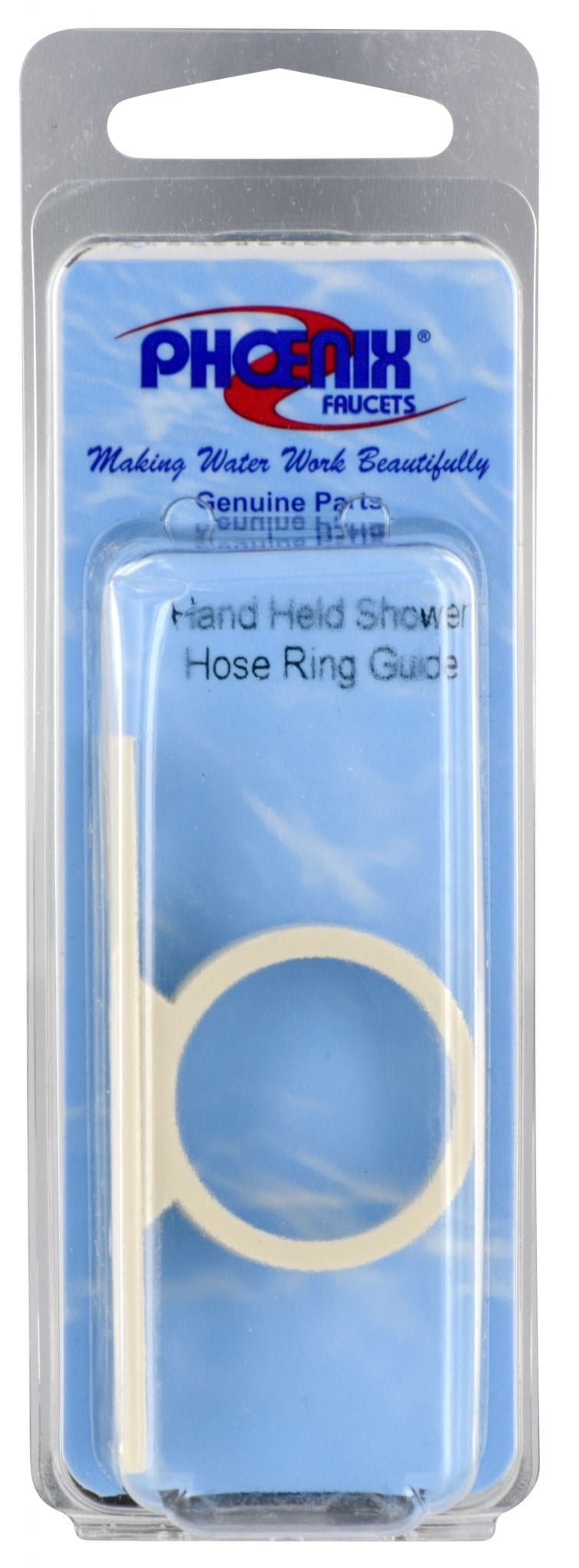 Valterra Hand Held Shower Hose Guide, Plastic, Biscuit, Carded