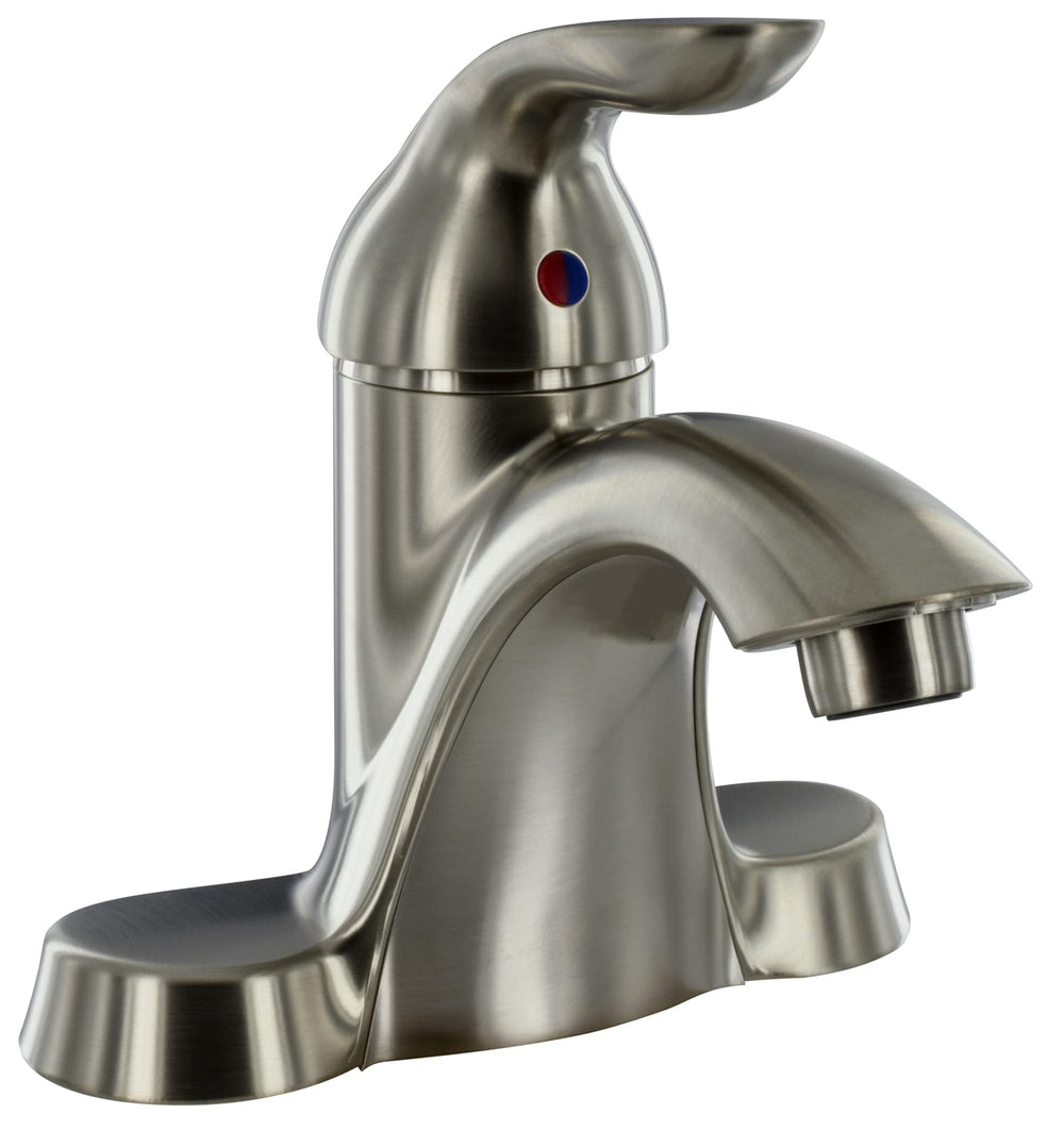 Valterra Premium Single Handle Lavatory, Brushed Nickel