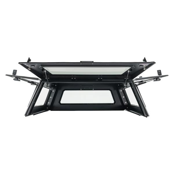 Overland Expedition - Truck Cap W/Full Wing Doors, Front and Rear