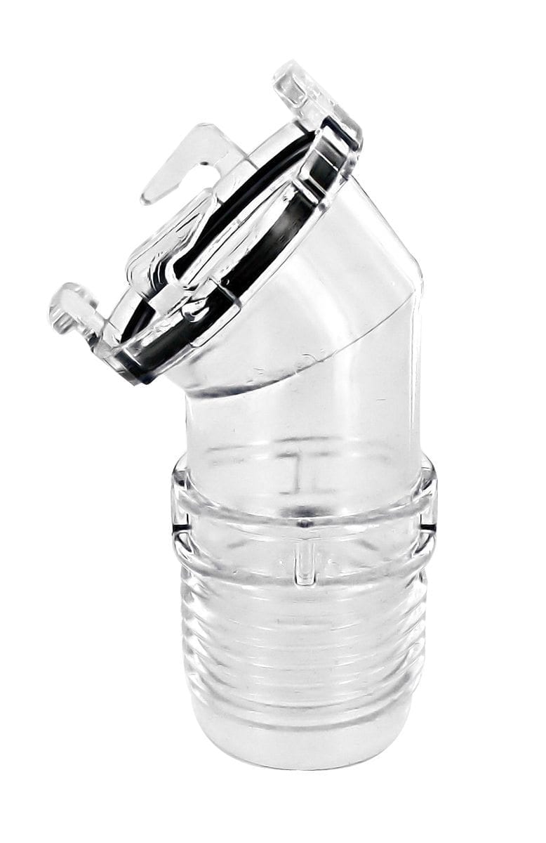 Valterra Clearview Adapter, 45°, Threaded