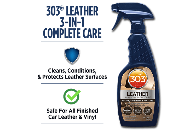 303® Automotive Leather 3-in-1 Complete Care