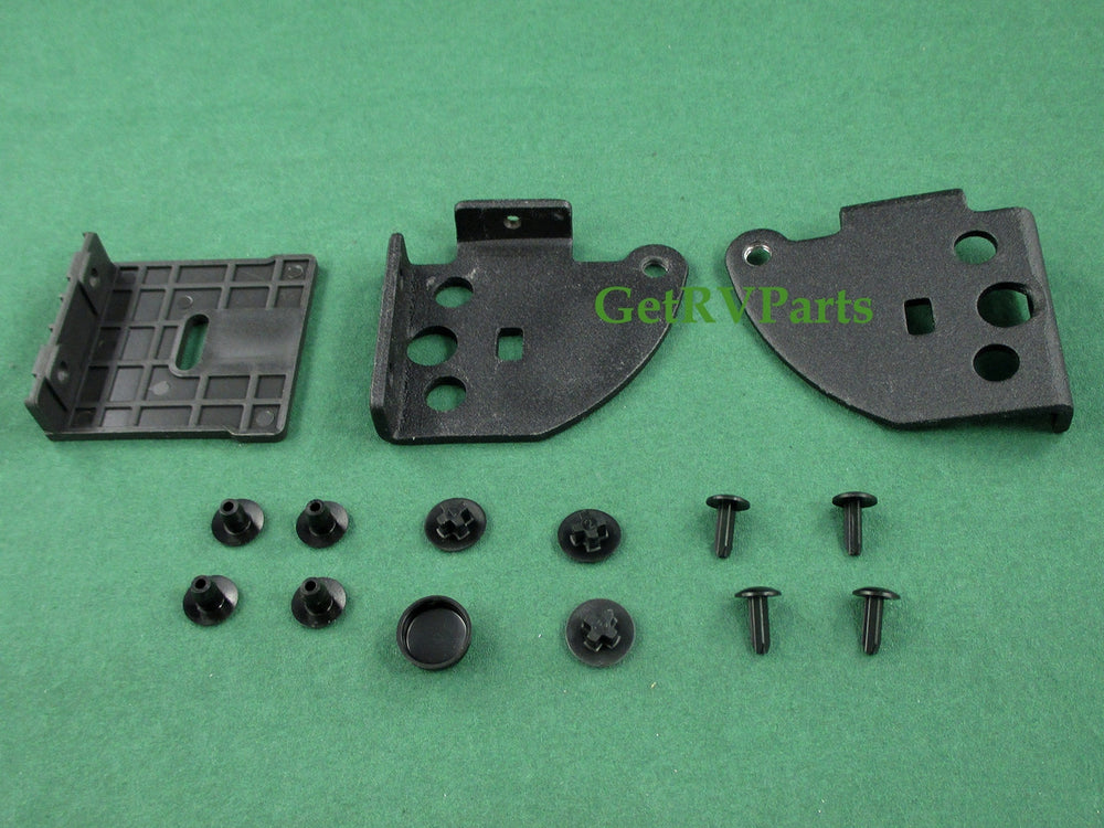 Dometic 293275012 RV Refrigerator Door Reversing Kit Black