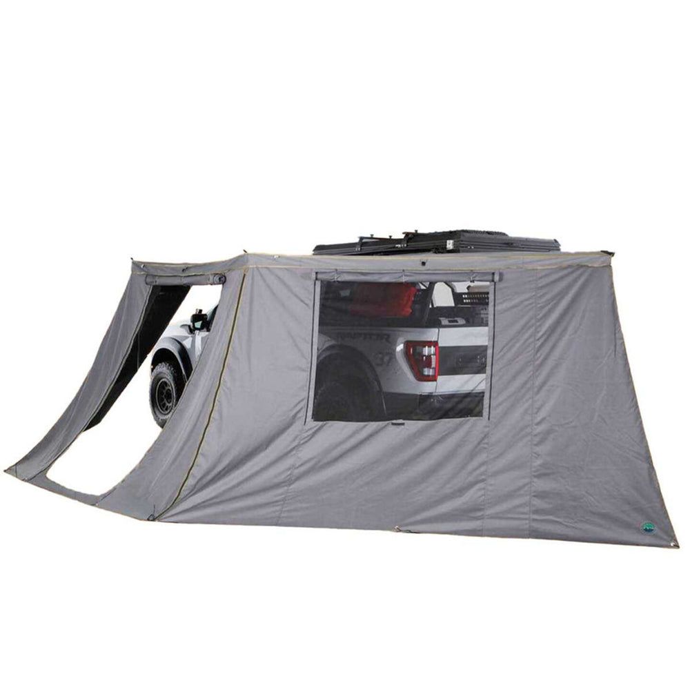 Overland Vehicle Systems Awning Side Wall for HD Nomadic 180 Degree Awning with Window 18159910