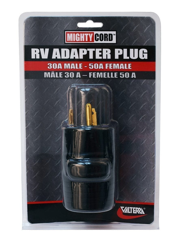 Mighty Cord 30AM-50AF Adapter Plug, Carded
