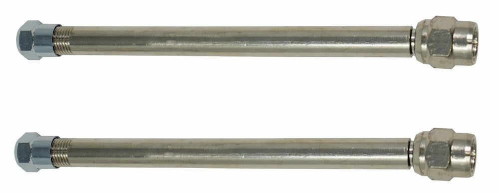 Valterra TireMinder® Straight Valve Extenders, 4″L, 2 pack