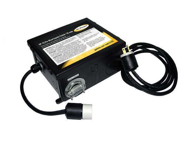30 amp Pre-wired Transfer Switch