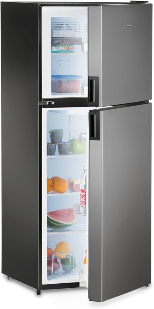 Dometic DMC4081 8 Cu. Ft. 12V DC Left-Hinge Refrigerator