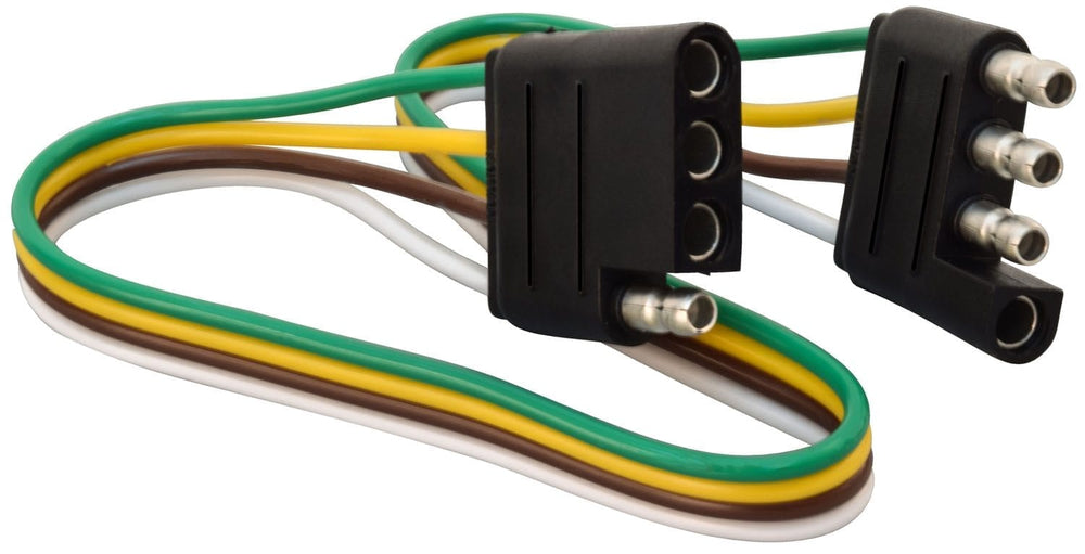 Mighty Cord 4-Way Harness Car-Trailer End, 1′, Bulk