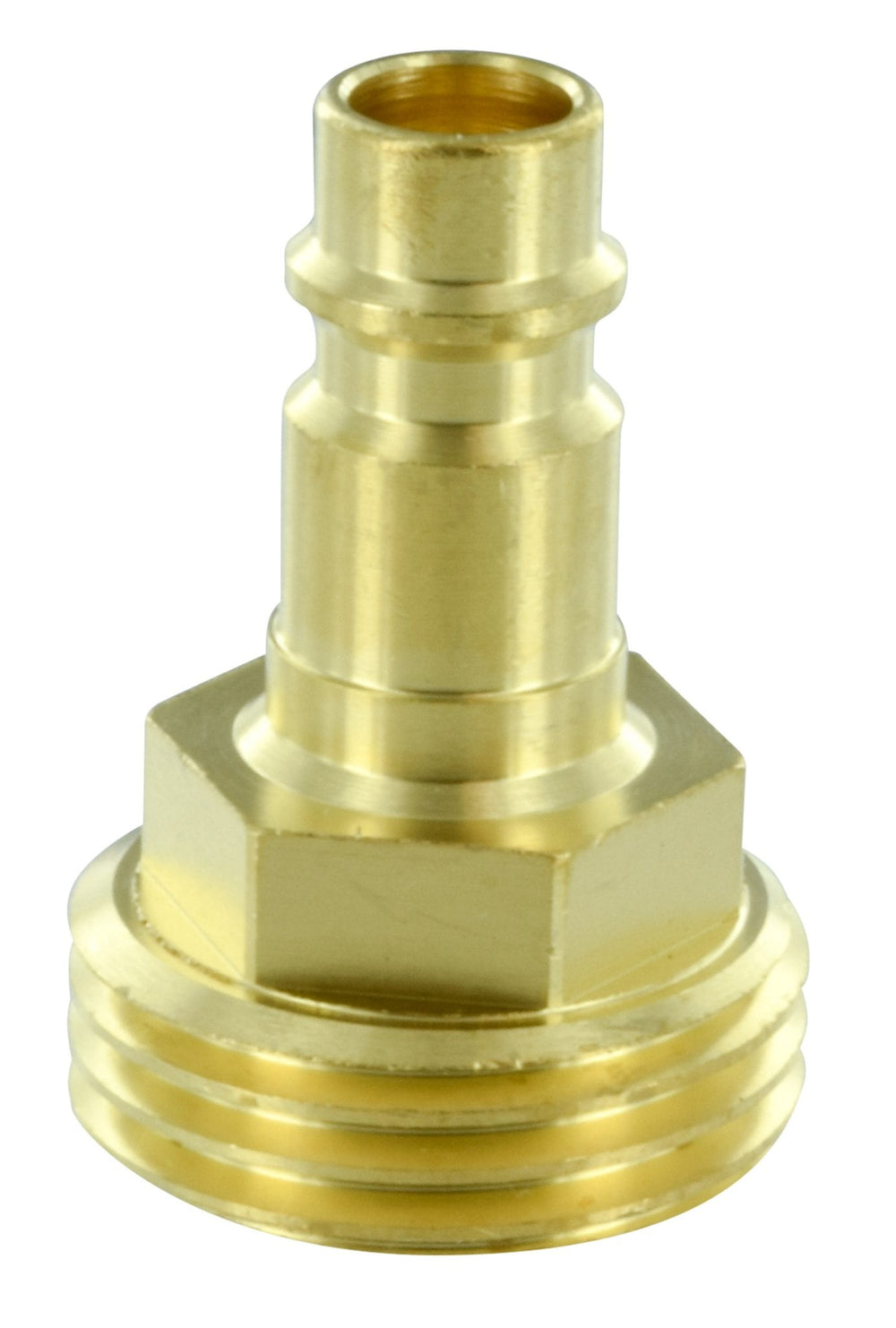 Valterra D&W, Spray-Away Quick Connect Garden Hose Adapter, Metal, Carded
