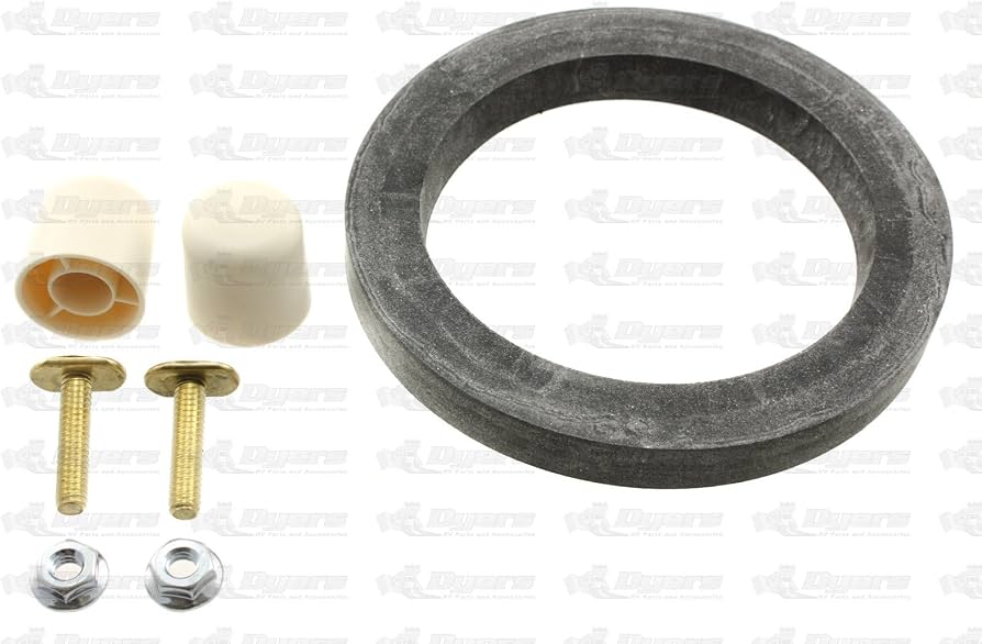 Dometic/Sealand - Mounting Hardware Kit for 300 Series Toilets Bone