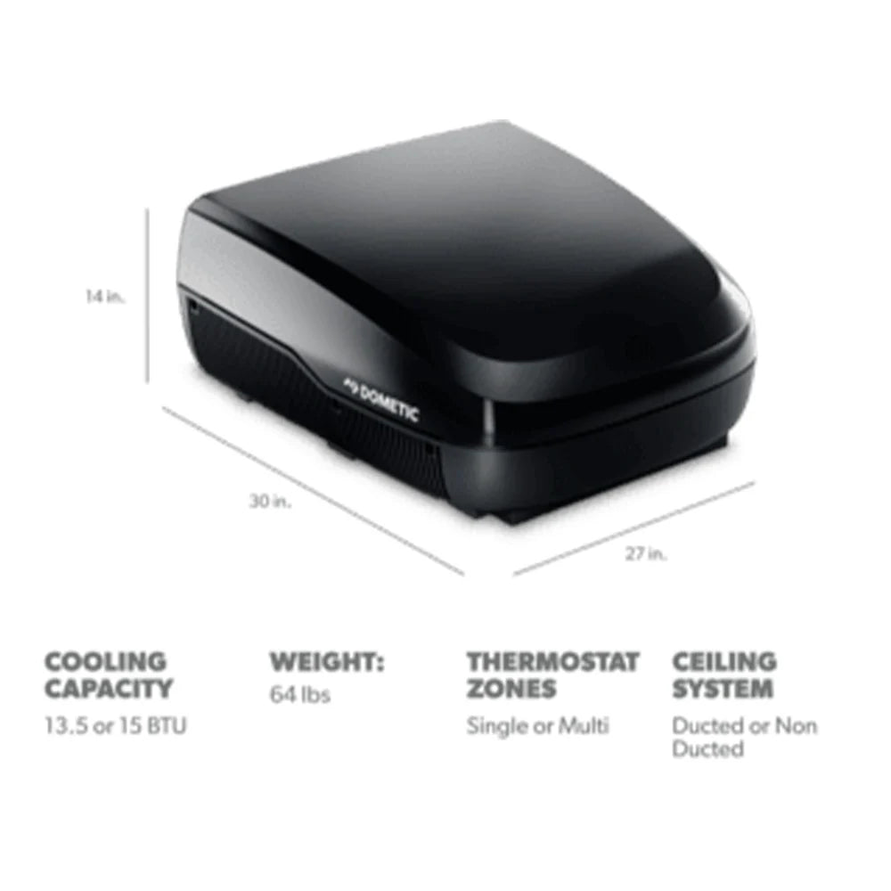 Dometic - FreshJet 3 Series RV Air Conditioner - FJX3573MBKAS