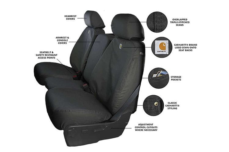 Covercraft Carhartt SeatSaver Custom Seat Covers SSC3452CAGY