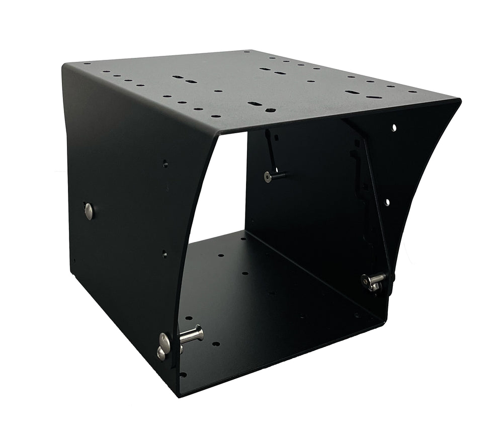 A3 Plinth (Black Alloy, 285-430mm Added Height)