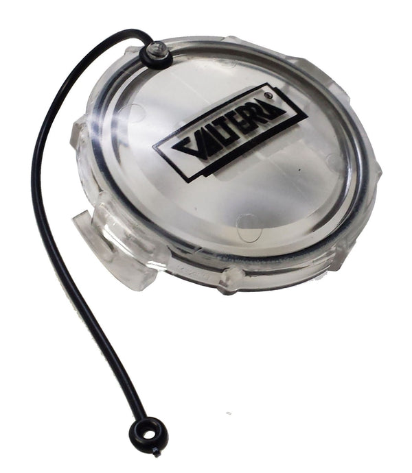 Valterra Waste Valve Cap, 3″ Bayonet, Clear, Bulk