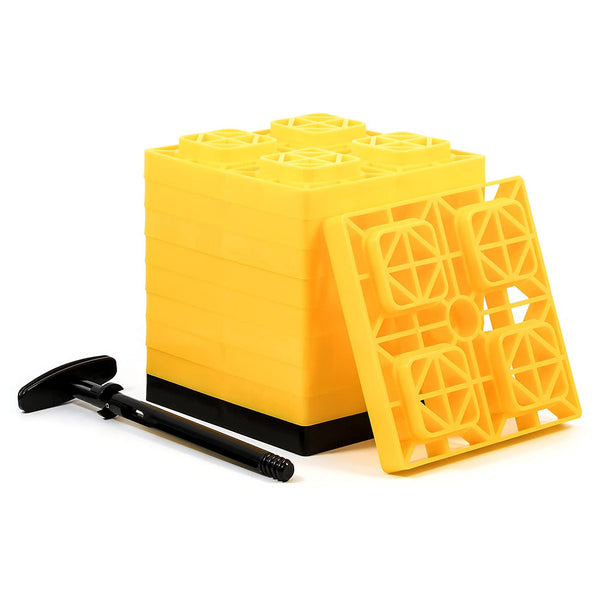 Camco FasTen RV Leveling Blocks w/ Carrying Handle - etrailer.com