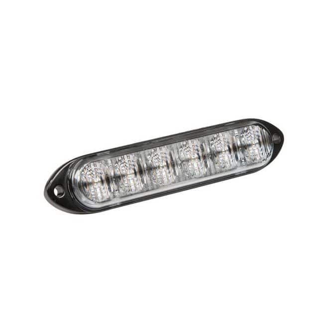 Grote 78143 LED Directional Warning Lights, Surface Mount, 6-Diode, Class I, Amber