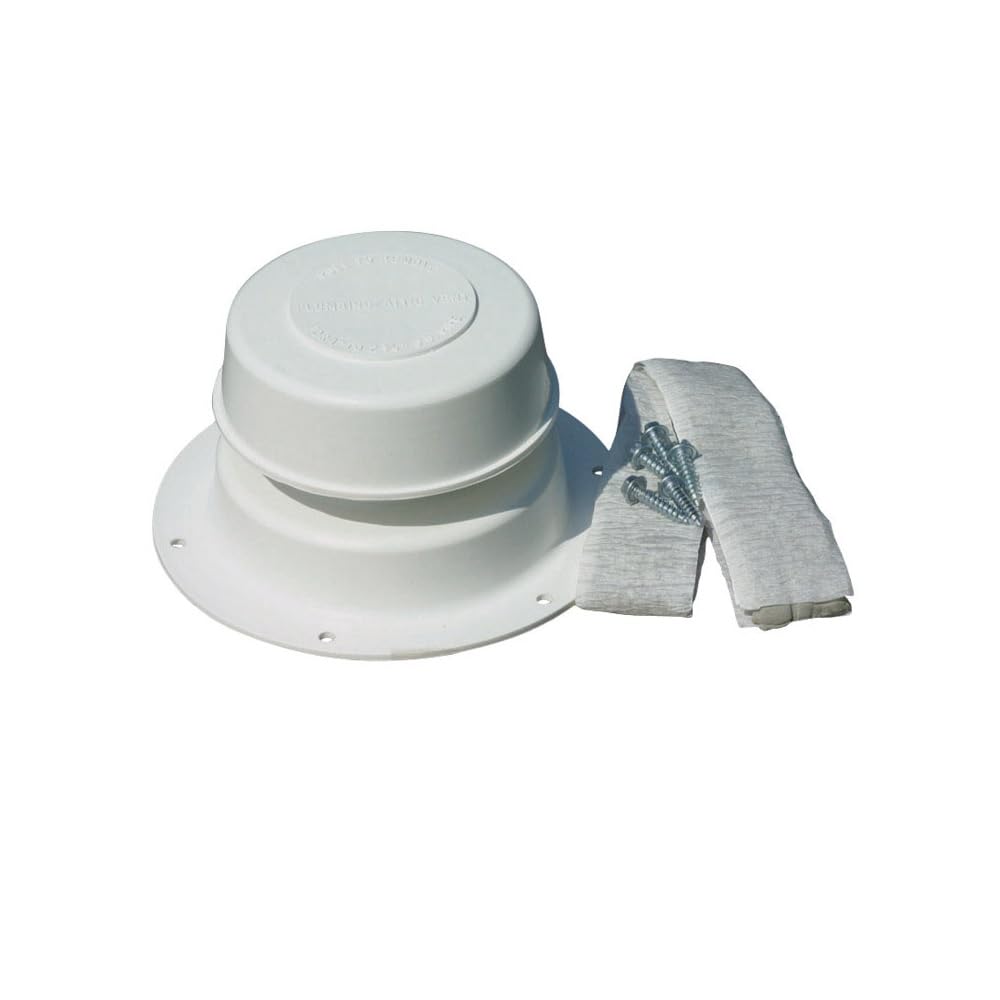 Camco RV Replacement Plumbing Vent w/ Putty and Screws