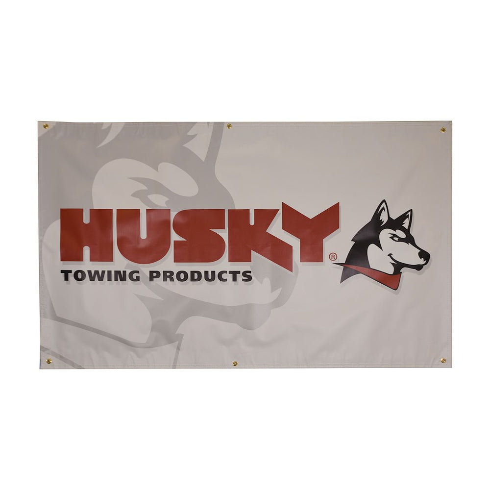 Husky Towing Husky Logo Banner