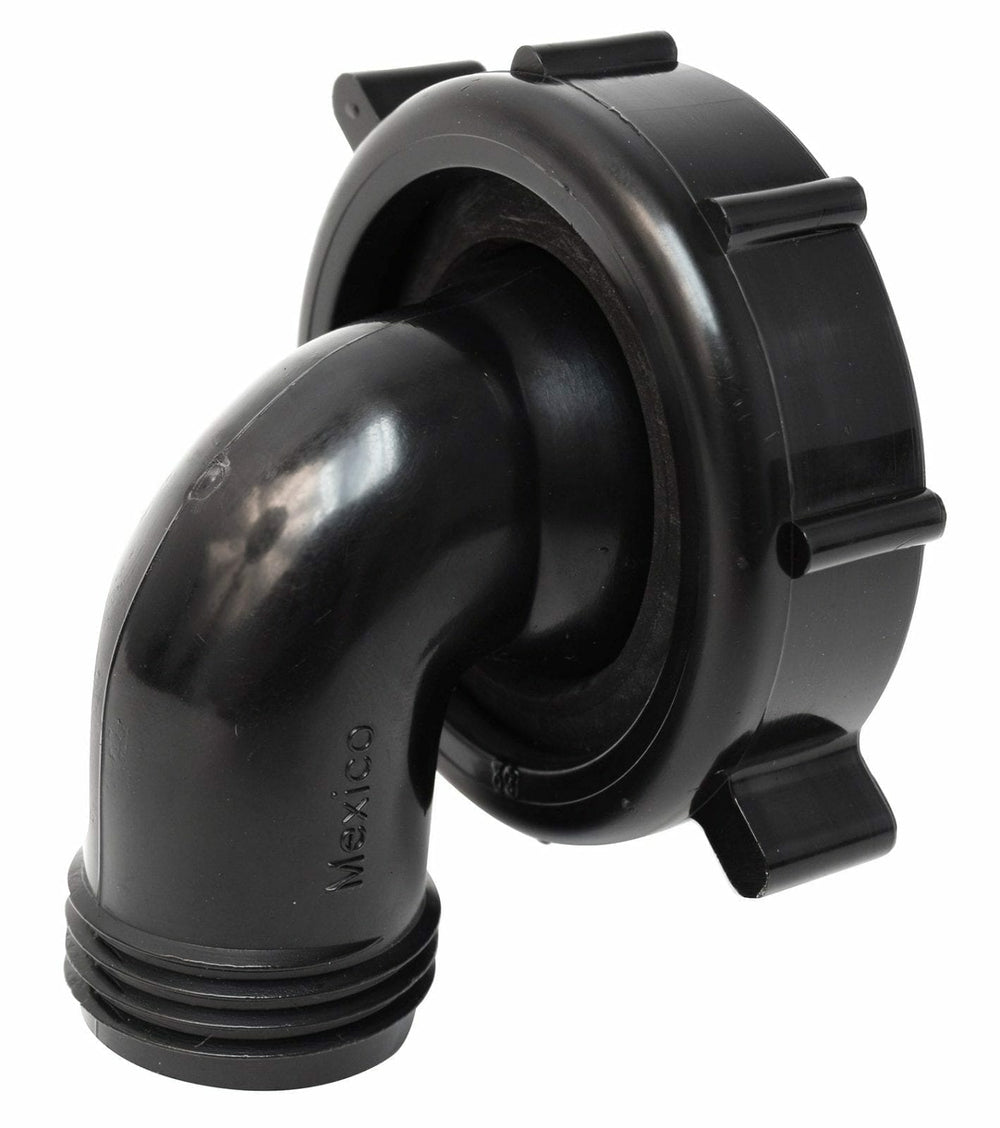 Valterra Drain Connector, 90°, 1-1/2″ x 3/4″, Bulk