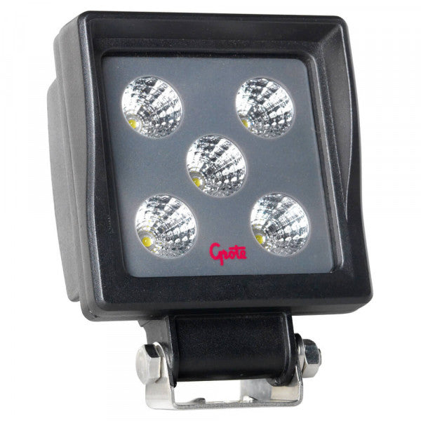 Grote Perlux Fwd Ltg Brzn Sq LED Wrk Lmp Assmbly BZ201-5