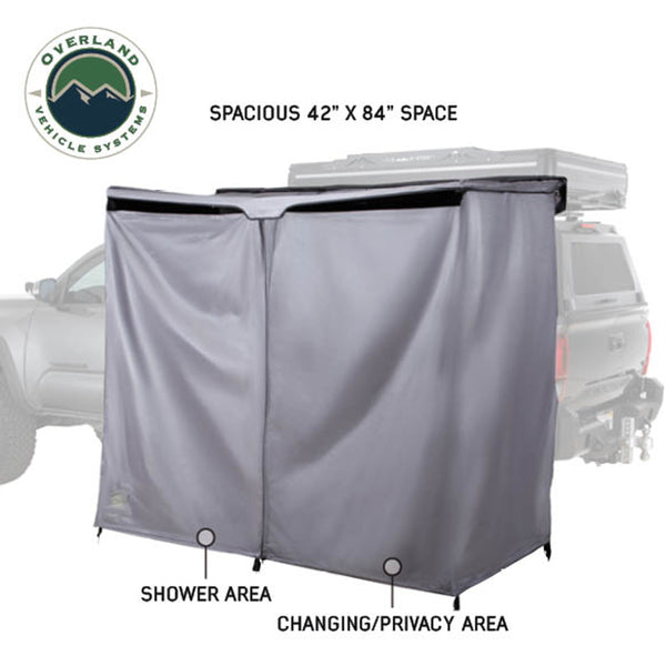Overland HD Nomadic 2 Person Quick Deploying Car-Side Shower