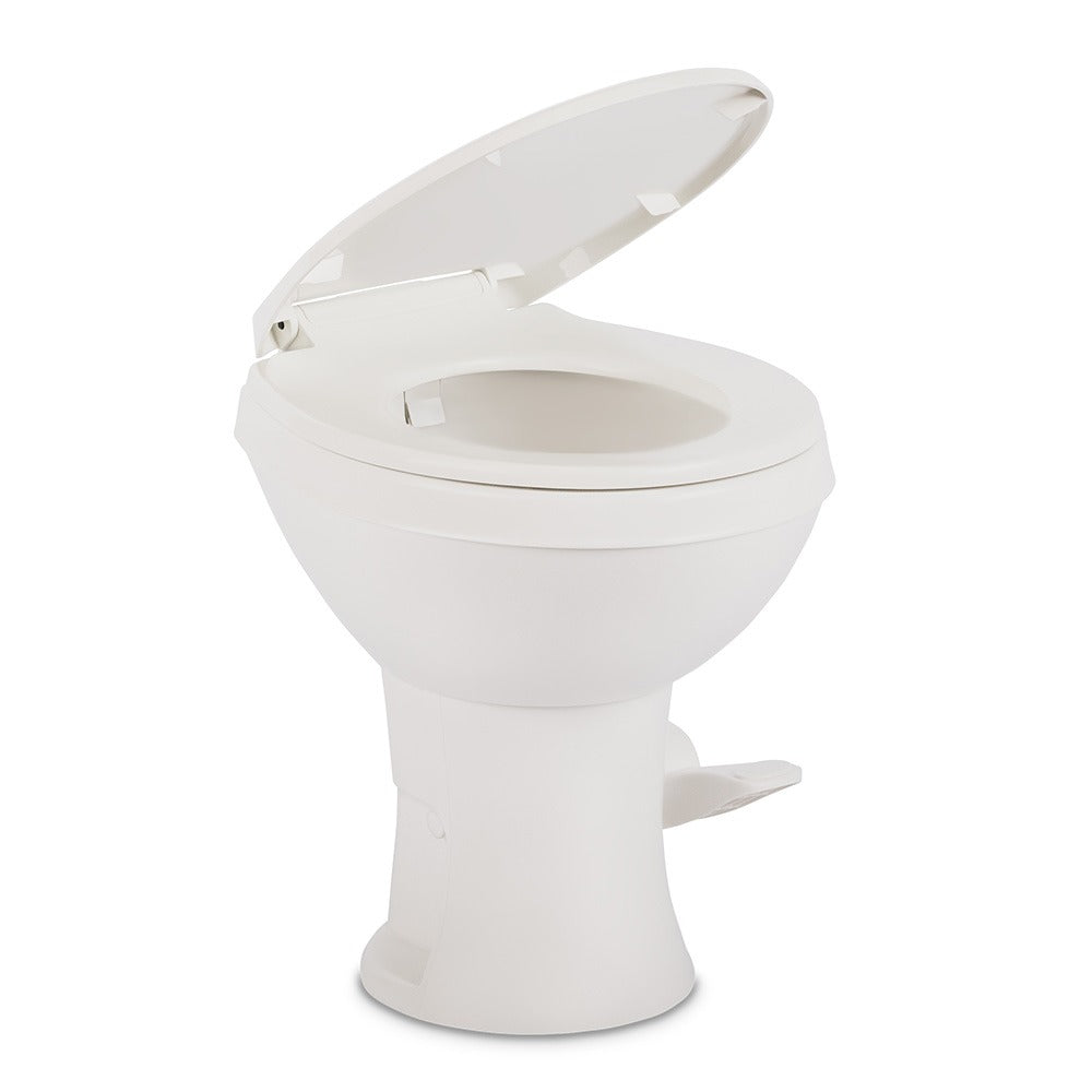 Dometic Model 410 Complete RV Toilet – Round Porcelain Bowl