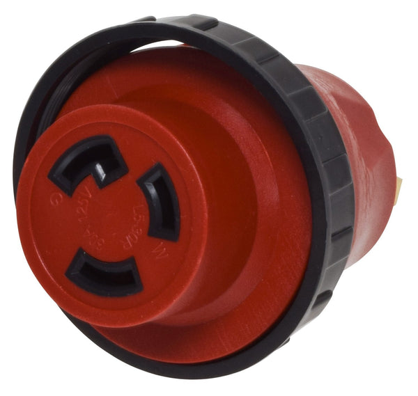 Mighty Cord 30A-30A Detachable Adapter Plug, Bulk