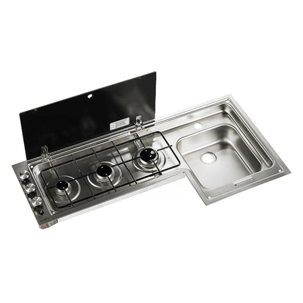 Dometic Range/Sink Combo - 3-Burner